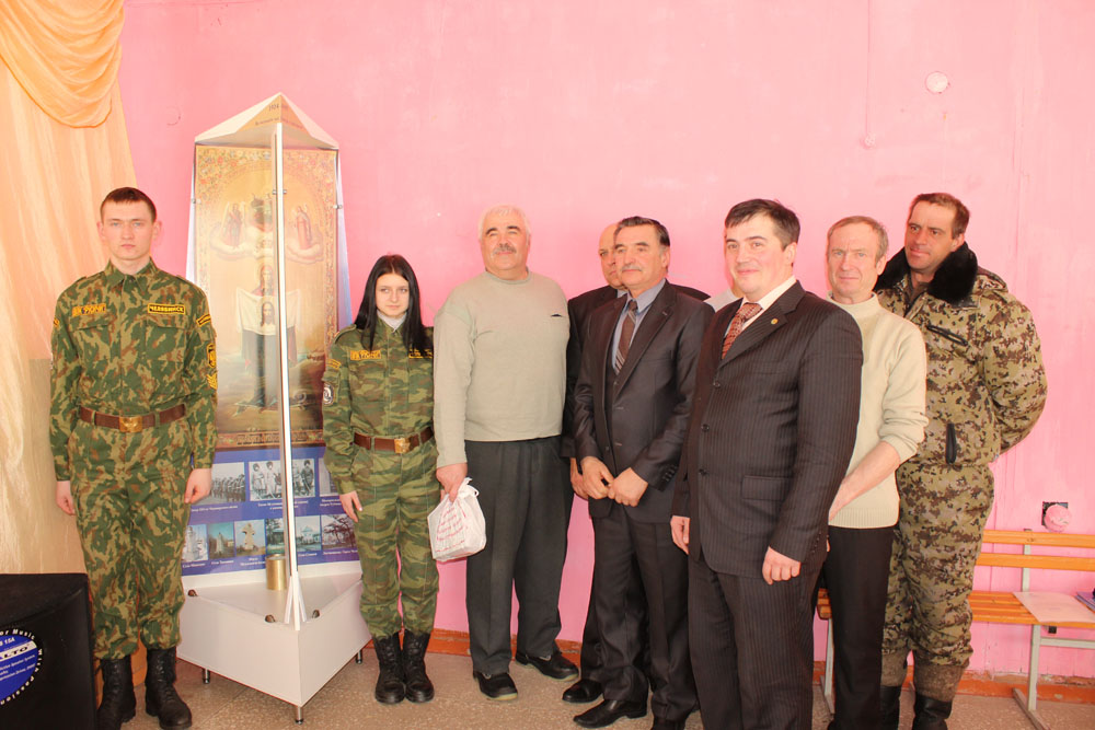 Уголок памяти, Березинская школа