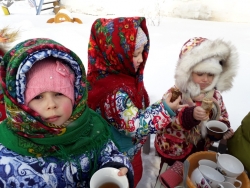 Масленица побывала в гостях у малышей поселка Углицкий