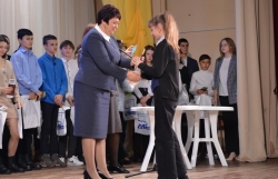 Поздравили с получением паспорта
