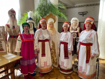 Наши талантливые землячки приняли участие в V Областном фестивале-конкурсе традиционной одежды народов
