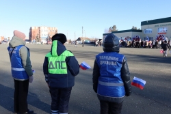 Чесменские полицейские обеспечили охрану порядка во время проведения мероприятий, посвященных празднованию Дня народного единства