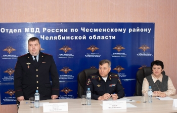 На должность начальника Отделения МВД России по Чесменскому району назначен майор полиции Виктор Шушунов