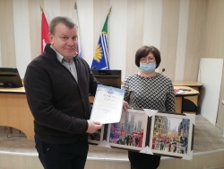 Наградили за лучшее новогоднее оформление