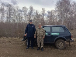 В Чесменском округе сотрудники полиции проводят рейды для предотвращения пожаров в лесах