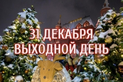 31 декабря объявлен в Челябинской области выходным днем
