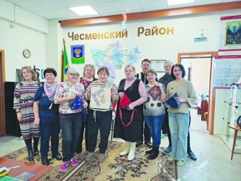 С 2021 года в Чесме зародилась ещё одна добрая традиция – проект &quot;Лоскуток&quot;, который объединил женщин нашего района