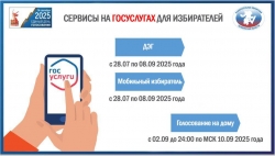 СЕРВИСЫ НА ГОСУСЛУГАХ ДЛЯ ИЗБИРАТЕЛЕЙ